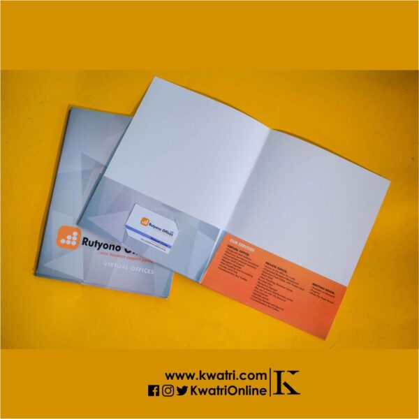 Presentation Folder - Kwatri - Online Printing Abuja Nigeria