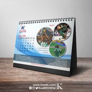 Table Calendar - Kwatri - Online Printing Abuja Nigeria